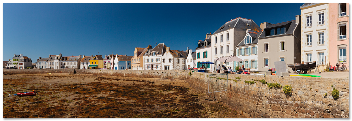 Le port de l'île de Sein (Finistère, Bretagne)