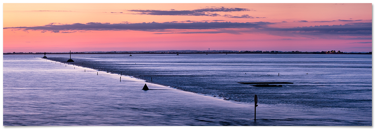 Le passage du Gois (Pays de la Loire, Vendée)