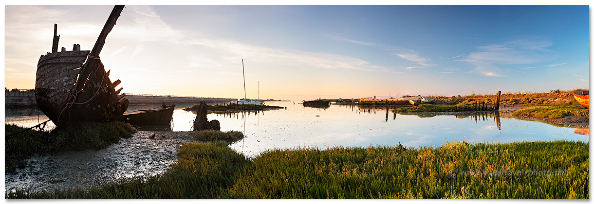 Le cimetière à bateau de Noirmoutier-en-l'Ile (Vendée, Pays de la Loire)