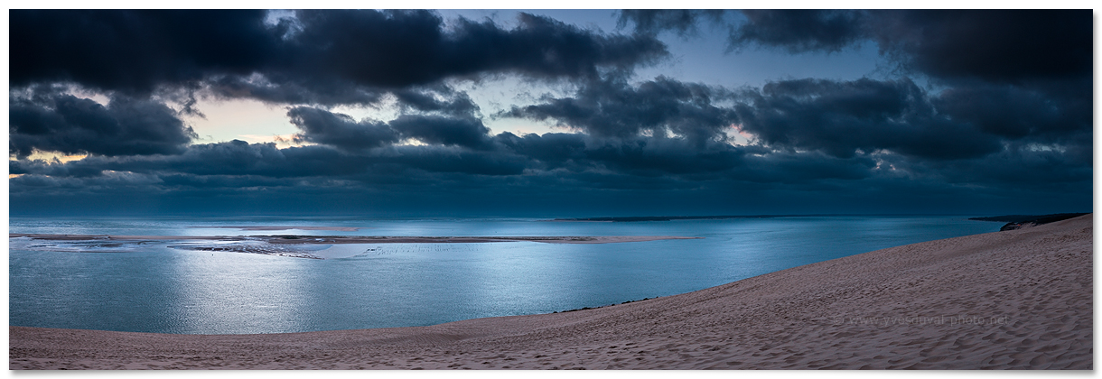 La dune du Pilat et le bassin d'Arcachon (Arcachon, Gironde, Aquitaine)