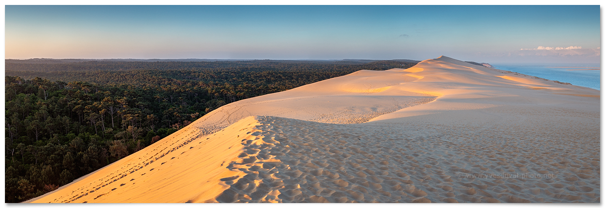 La dune du Pilat et le bassin d'Arcachon (Arcachon, Gironde, Aquitaine)