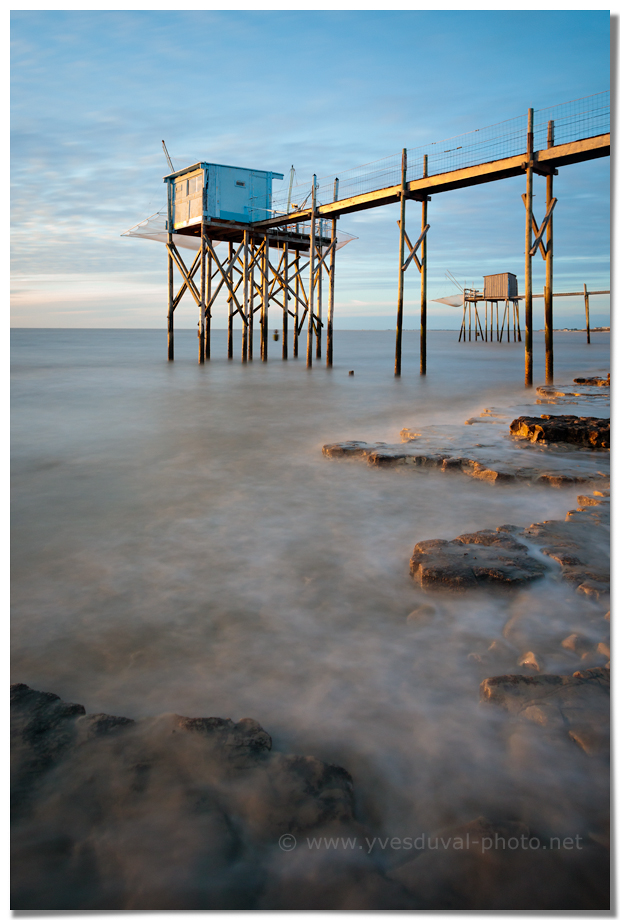 Les carrelets de Marsilly  (Charente-Maritime, Nouvelle-Aquitaine)