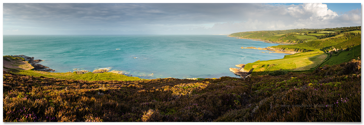 La baie de Quervière (Manche, Normandie, France)