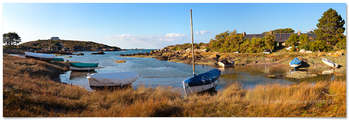 Mouillage sur Chausey (Iles Chausey, Manche, Normandie)