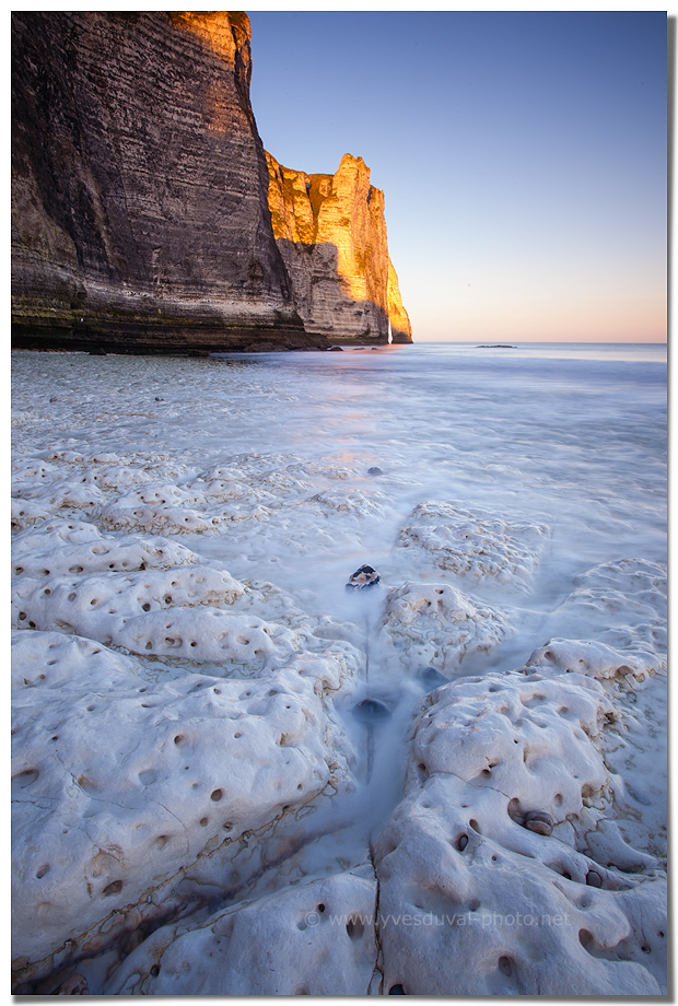 La côte d'albatre (Seine-Maritime, Normandie, France) - Photo du littoral - Yves Duval