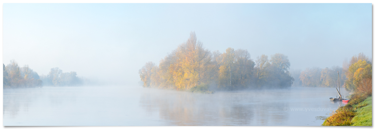 La Loire prés du village de Chouzé-sur-Loire (Touraine, Val de Loire)