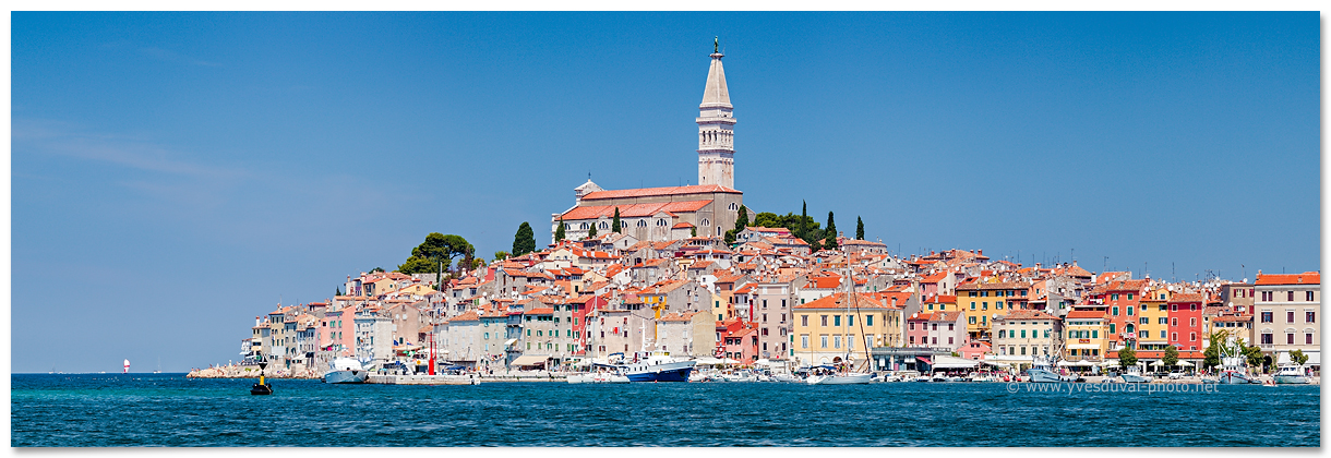 La ville de Rovinj (Croatie)