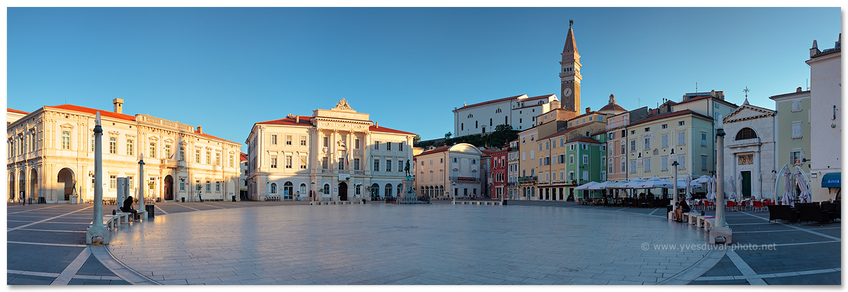 La ville de Piran ( Slovénie)