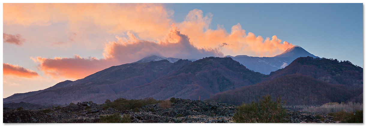 L'Etna (Sicile, Italie)