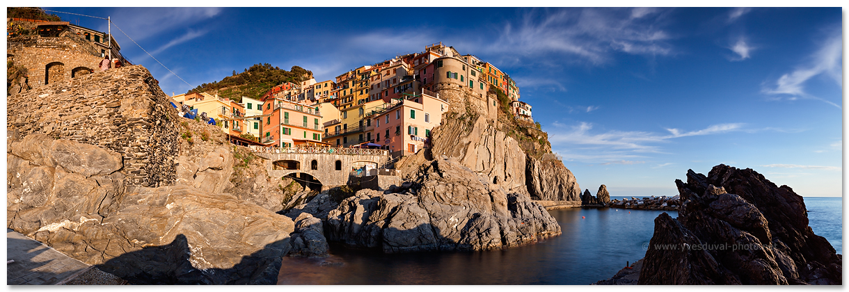 Le village de Manarola (Italie)