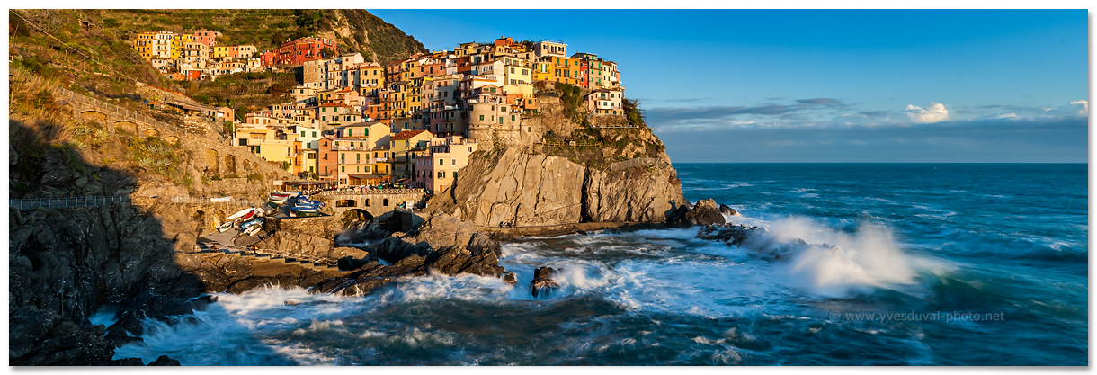 Le village de Manarola (Italie)