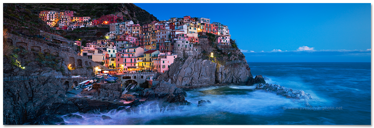 Le village de Manarola (Italie)