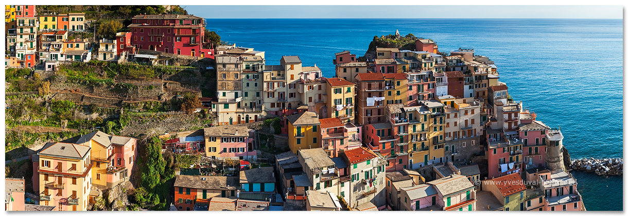Le village de Manarola (Italie)