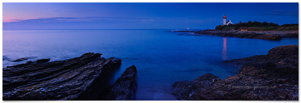 Le phare de la Pointe des Chats (Île de Groix, Morbihan, Bretagne)