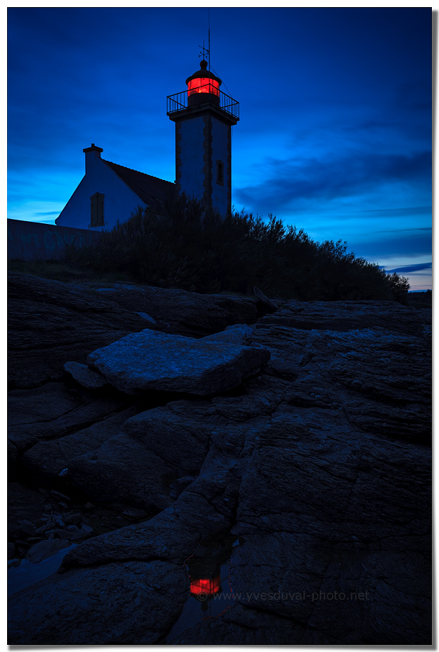 Le phare de la pointe des chats (Morbihan, Bretagne)