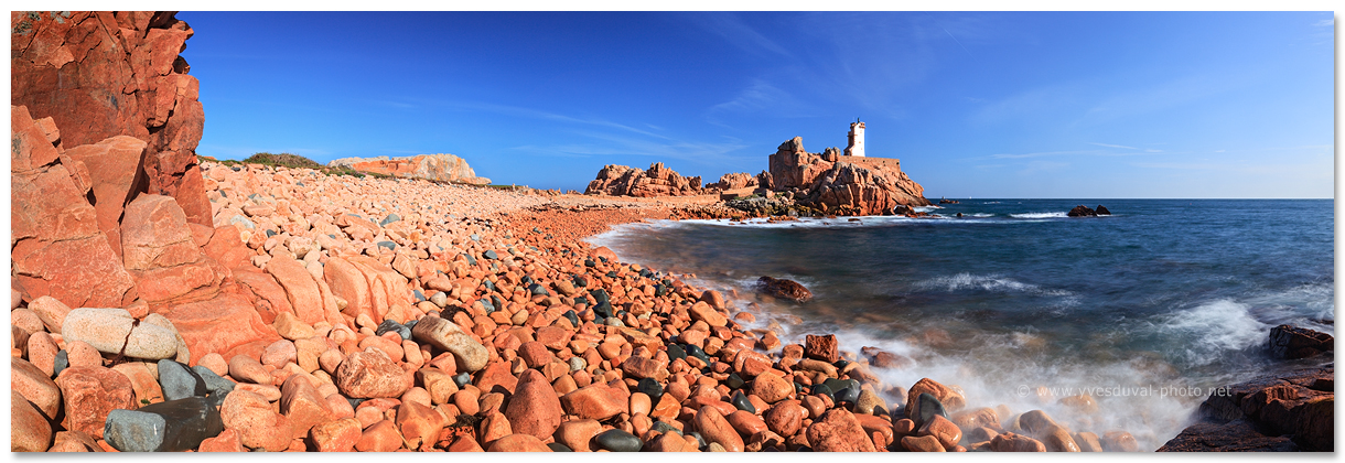 Granit rose à Bréhat (Côtes d'Armor, Bretagne)
