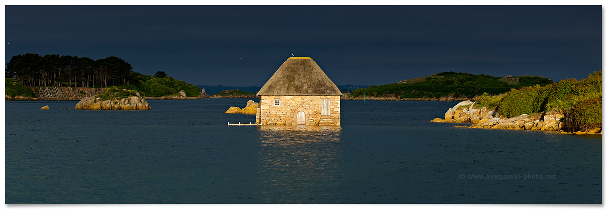 Le moulin du birlot (Ile de Bréhat, Côtes d'Armor, Bretagne)