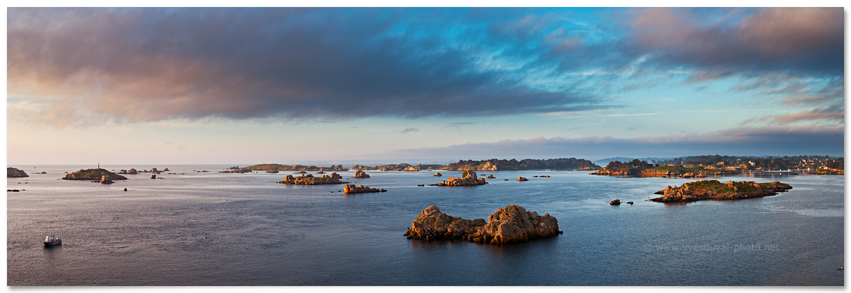 L'archipel de Bréhat ou Enez Vriad (Côte d'Armor, Bretagne)