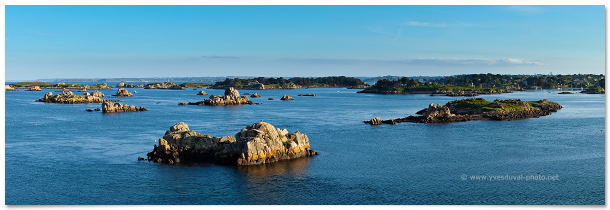 Bréhat et les îles Lavrec et Logodec (Côte d'Armor, Bretagne)
