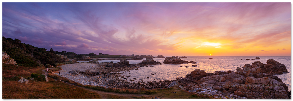 La Pointe du Château (Plougrescant, Côtes d'Armor, Bretagne)