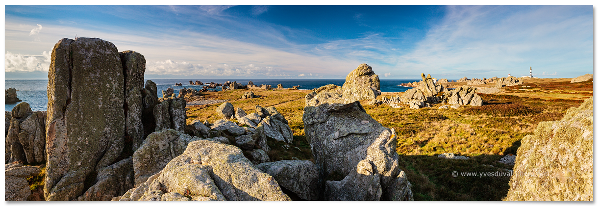 La côte nord de la pointe de Pern (Île de Ouessant, Finistère, Bretagne)