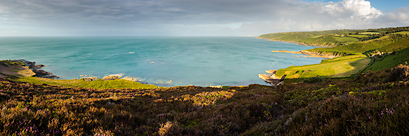 La baie de Quervière (Manche, Normandie)