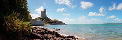 Le fort de Saint-Vaast-la-Hougue (Manche, Normandie, France)