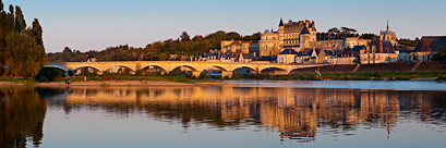 La ville d'Amboise (Touraine, Val de Loire)