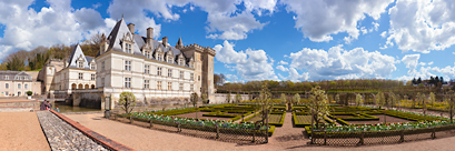 Le château de Villandry (Touraine, Val de Loire)