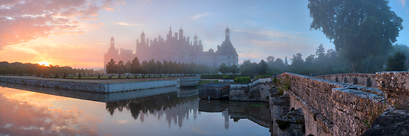 Le château de Chambord (Touraine, Val de Loire)