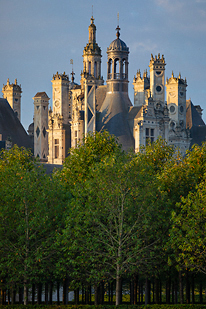 Le château de Chambord (Touraine, Val de Loire)