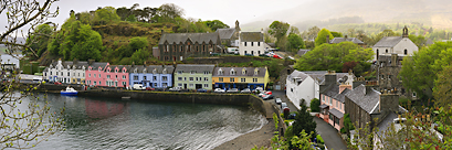 Le port de Portree (Ile de Skye, Ecosse)