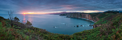 Le cap Busto (Asturies, Espagne)