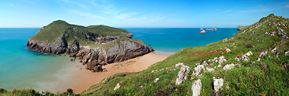 Playa San Martin (Asturies, Espagne)