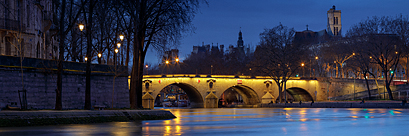 Le Pont Marie et l'Île Saint-Louis (Paris, Ile de France)