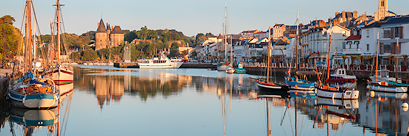 Le port de Pornic (Loire Atlantique, Pays de la Loire)