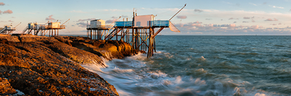 Les carrelets de Saint-Palais-sur-Mer (Charente-Maritime, Nouvelle-Aquitaine)