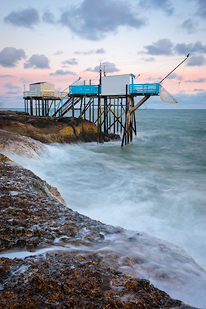 Les carrelets de Saint-Palais-sur-Mer (Charente-Maritime, Nouvelle-Aquitaine)