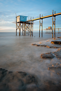 Les carrelets de Marsilly (Charente-Maritime, Nouvelle-Aquitaine)