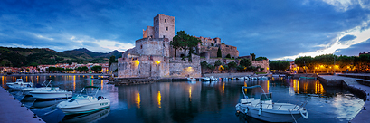 Le port de Collioure (Pyrénées-Orientales, Occitanie)