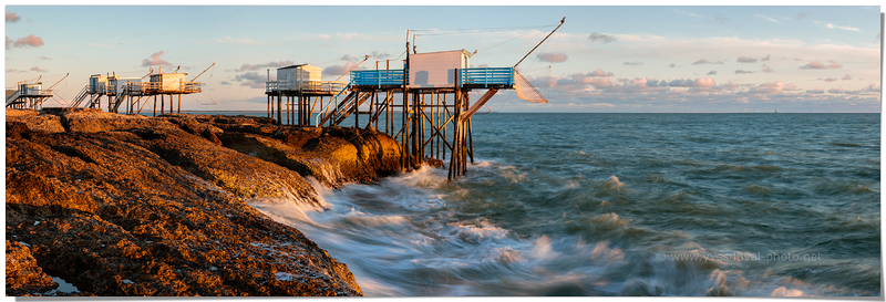 Carrelets de Saint-Palais-sur-Mer (Charente-Maritime, Nouvelle-Aquitaine)