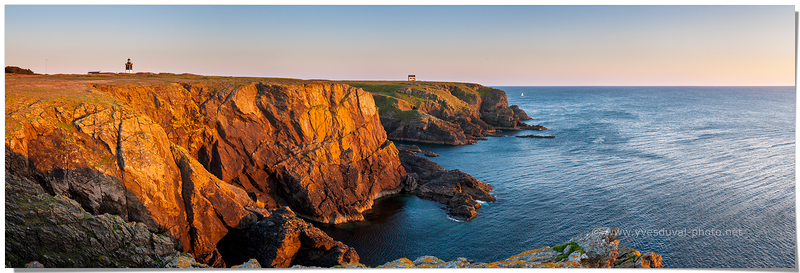 Les falaises de Pen Men (Île de Groix, Morbihan, Bretagne)