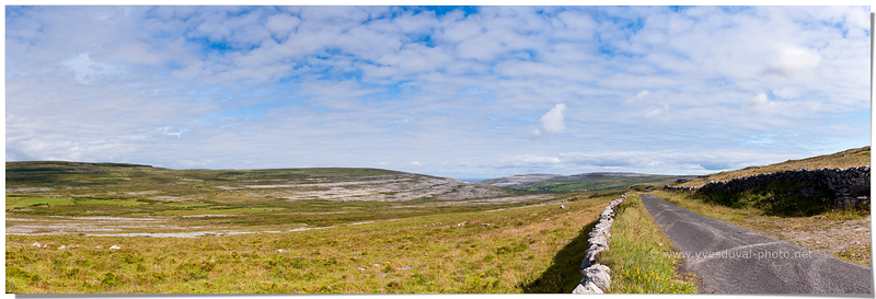 Paysage du Burren (County Clare, Irlande)