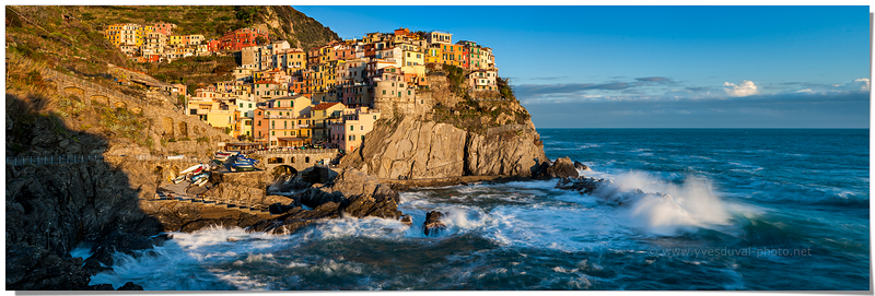Manarola et la Riviera italienne  (Ligurie, Italie)