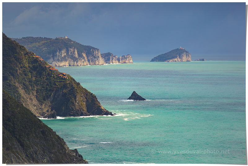La côte des cinq terres  (Ligurie, Italie)