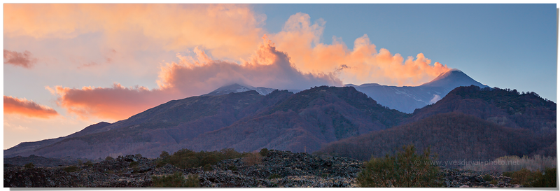 L'Etna (Sicile, Italie)