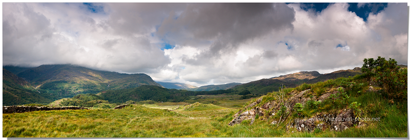 Le massif de Snowdonia (Pays de Galles, Royaume-Uni)