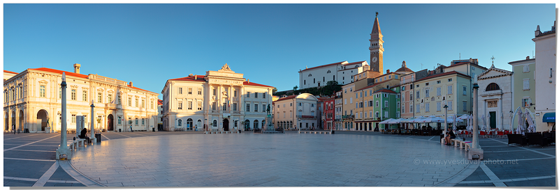 La ville de Piran ( Slovénie)