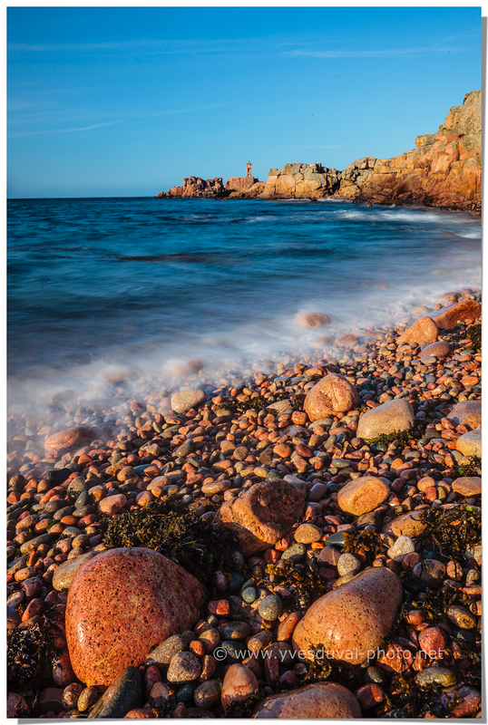 Le granit rose de Bréhat (Côtes d'Armor, Bretagne)