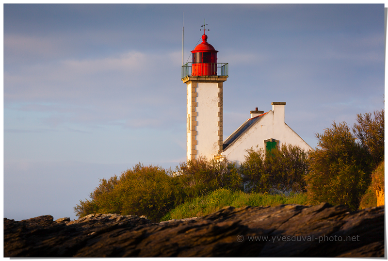 Le phare de la pointe des chats (Morbihan, Bretagne)